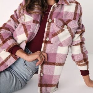 Voyager plaid schacket